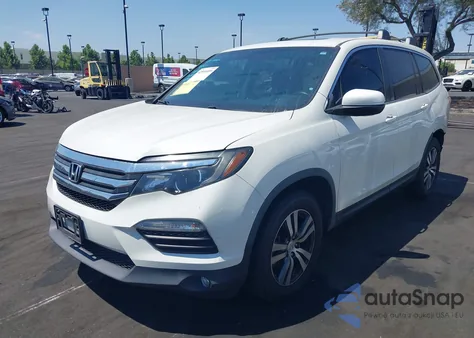 2018 Honda Pilot Ex-L из США, поврежденный, VIN 5FNYF5H52JB033437